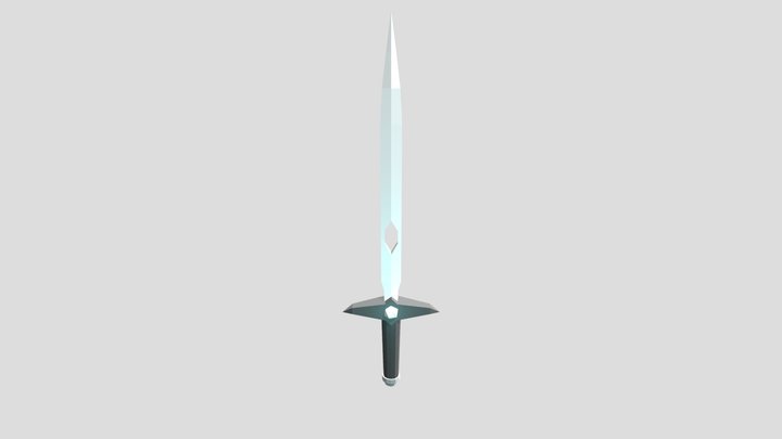 Lightning Sword 3D Model