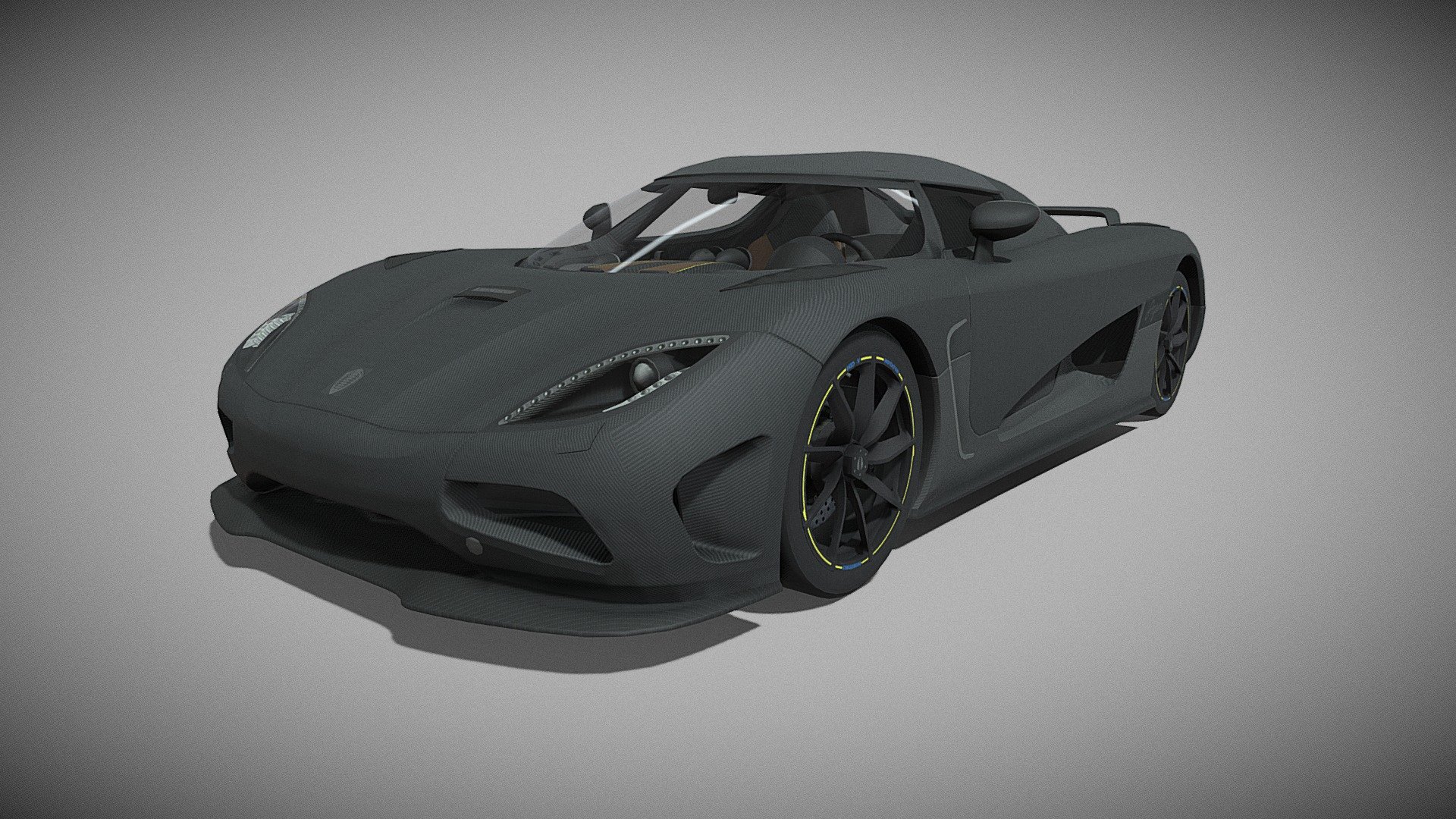 Koenigsegg Agera R Carbon Fiber Edition - 3D model by 'ᴄʜᴀꜱᴇʀ-ꜰᴀɴ ...