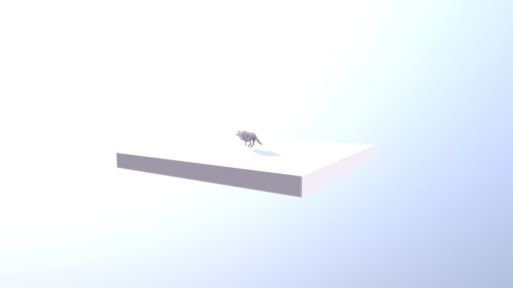 Wolf-with-animations 3D Model