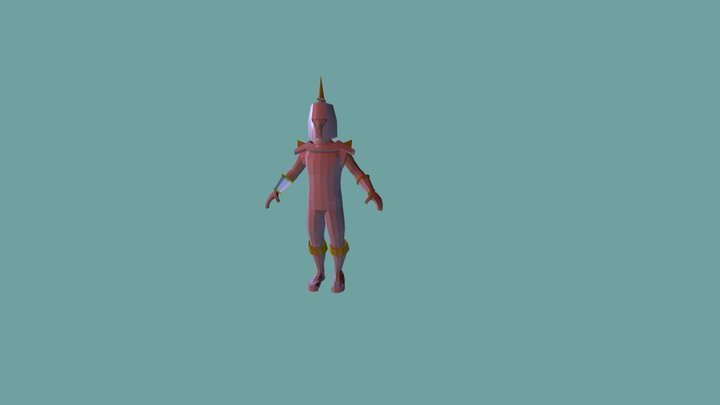 Spiky Armour 3D Model