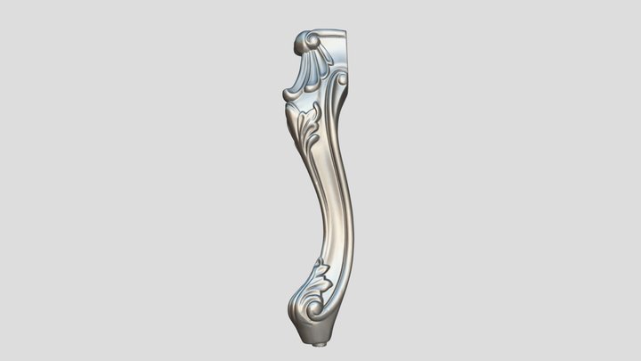 3D Scanning Table Leg 3D Model