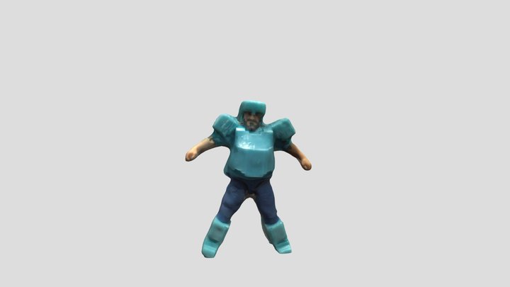 Steve Figure 3D Model