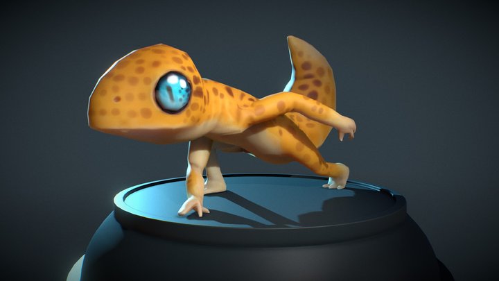 LeopardHunter 3D Model
