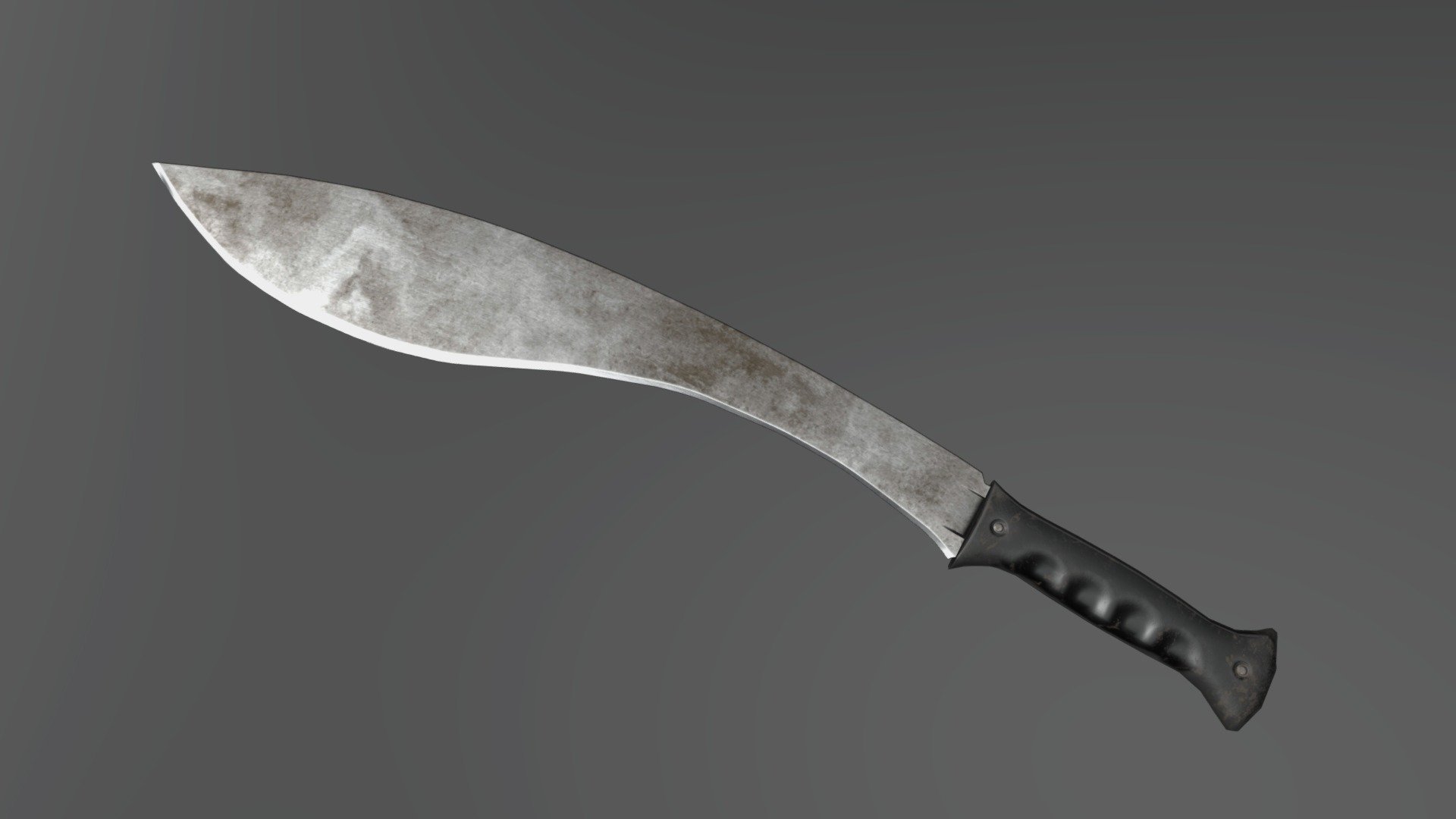 Modern Machete - Dirty / Damaged - 3D model by vegu (@iamvegu) [bf3ba9d ...