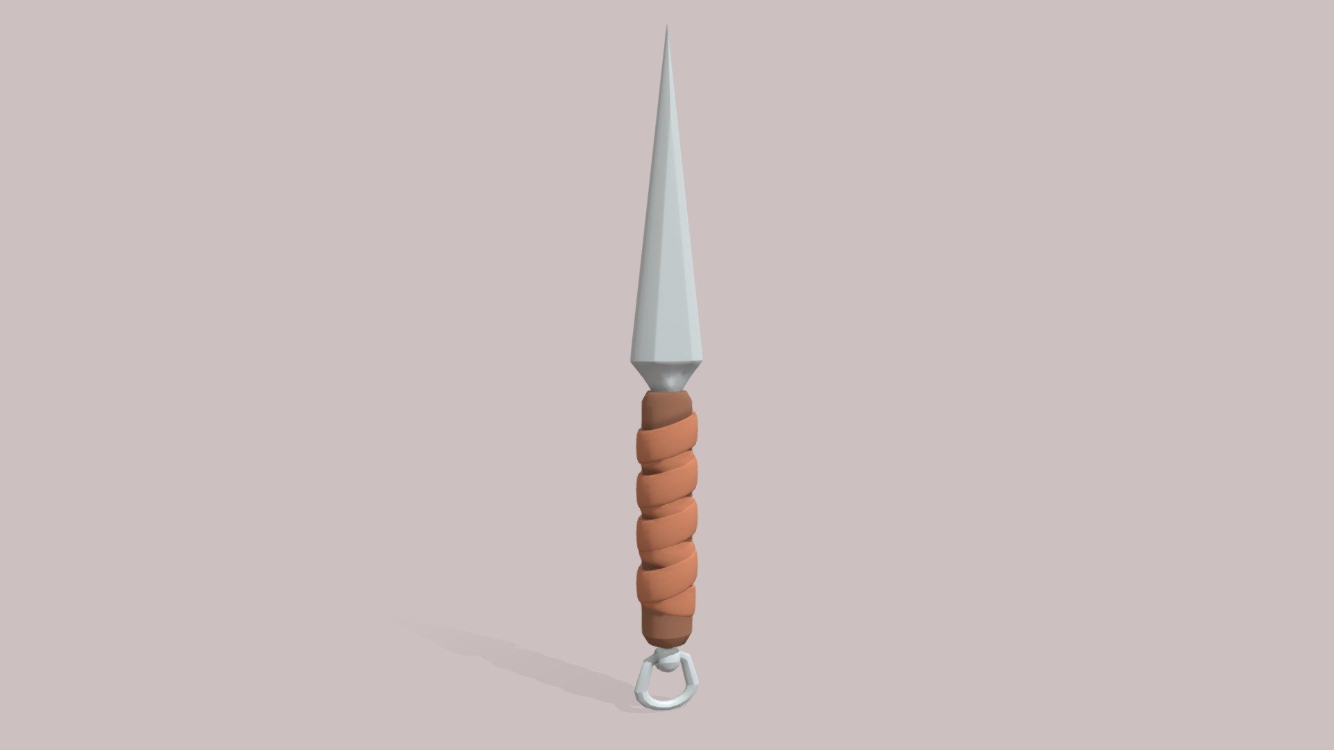 Kunai (low-poly)