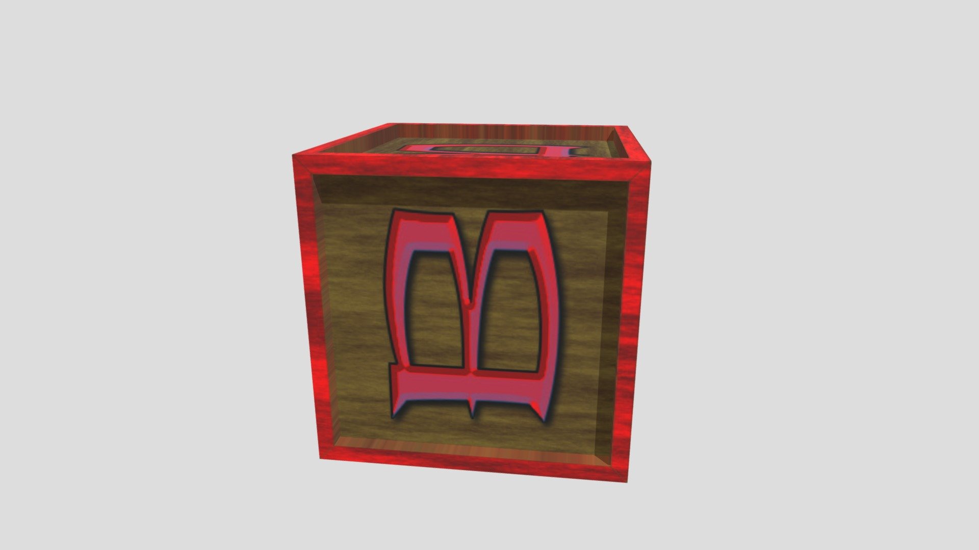 Letter "B" Block - Download Free 3D Model By Iamthechaz [bf3d7e4 ...