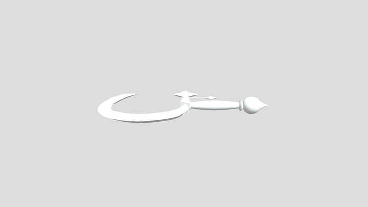 Moon Sickle 3D Model