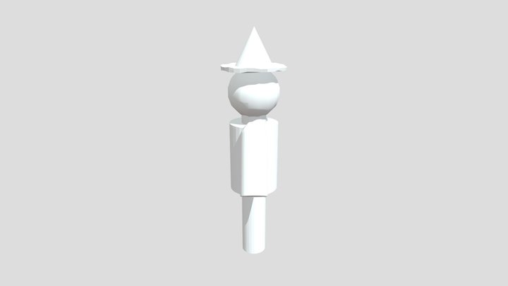 Nine To Five Wizard 3D Model