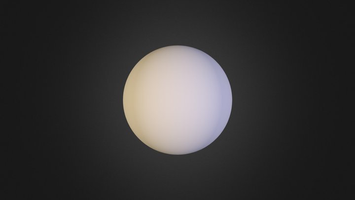 Basic 3d Sphere 3D Model