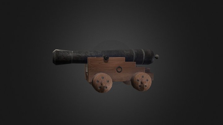 Cannon 3D Model