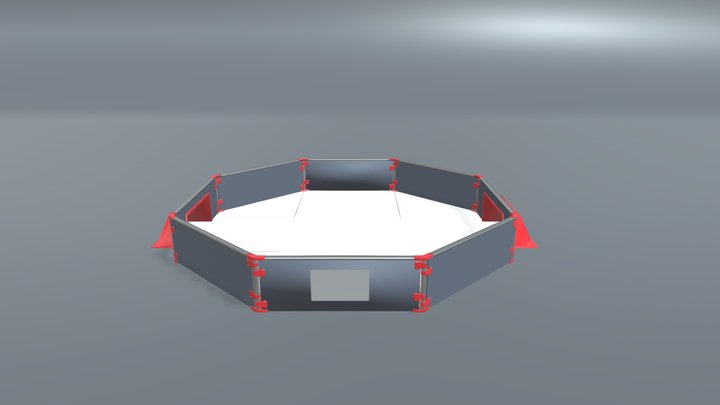 Football arena 3D Model