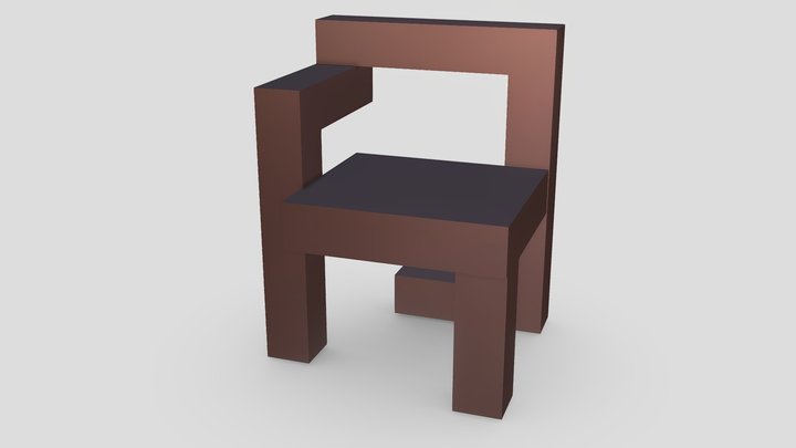 anna ciabattoni-steltman chair 3D Model
