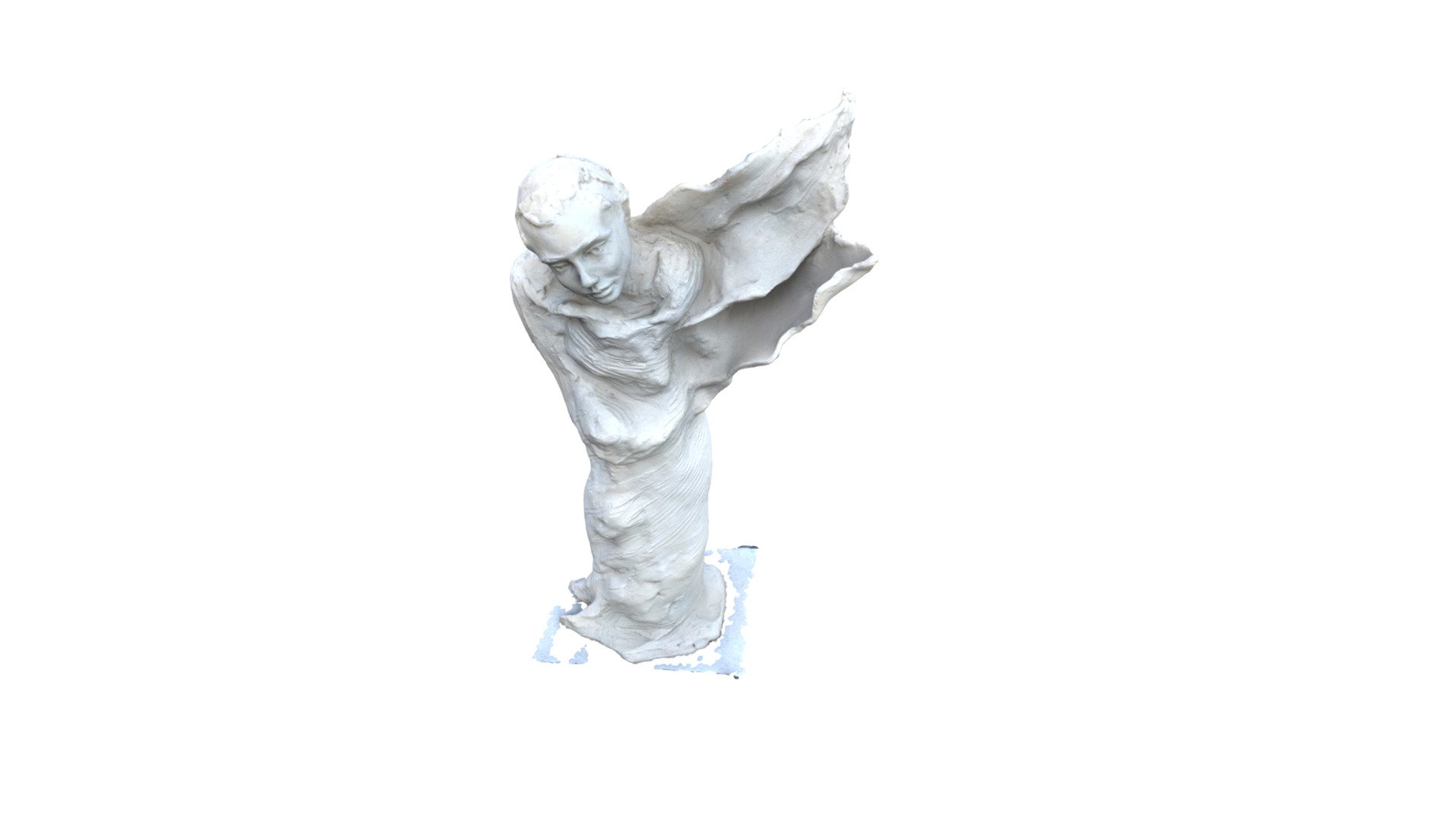One-winged Angel - 3D model by Bob Clyatt Sculpture (@bobclyatt ...