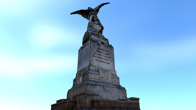 Monumento ai Caduti, Lagonegro, Italy 3D Model