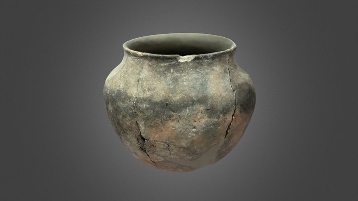 Olla restaurada 3D Model