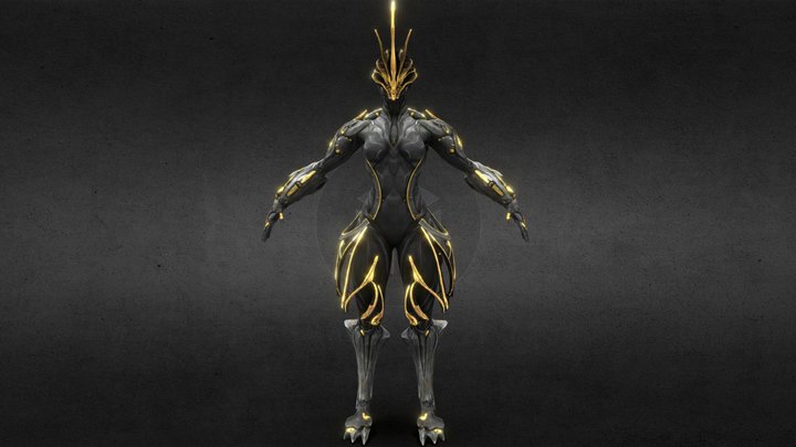 Ember Prime [Warframe] 3D Model