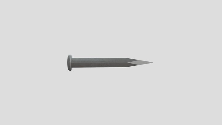 Mushroom Chisel lowpoly 3D Model