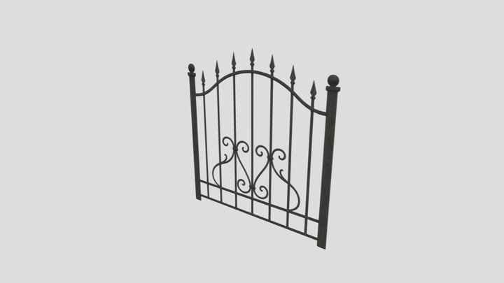 Iron Gate 3D Model