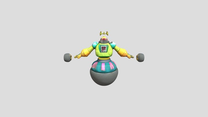 Astro Man 3D Model
