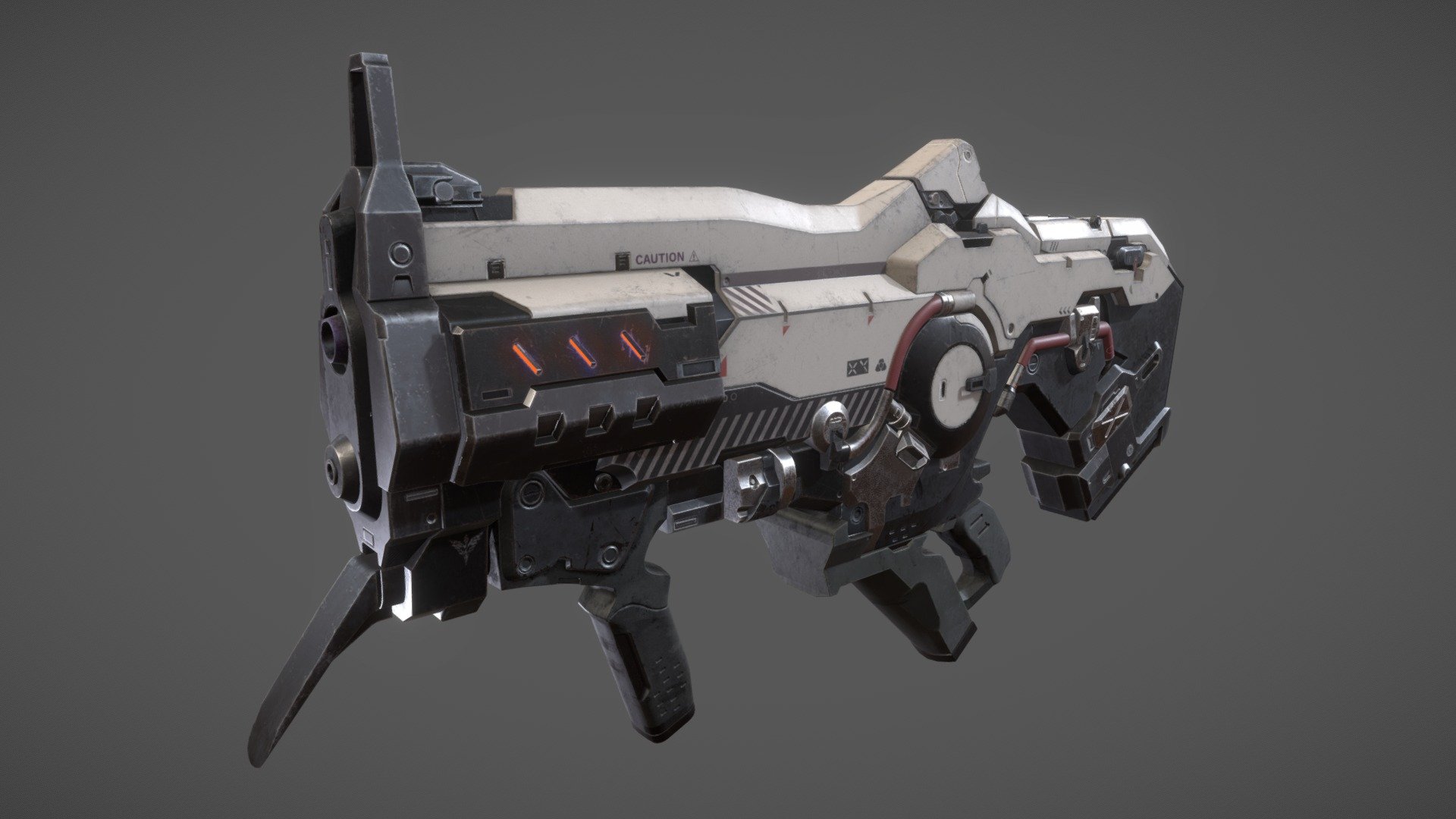 Sci Fi Plasma Rifle