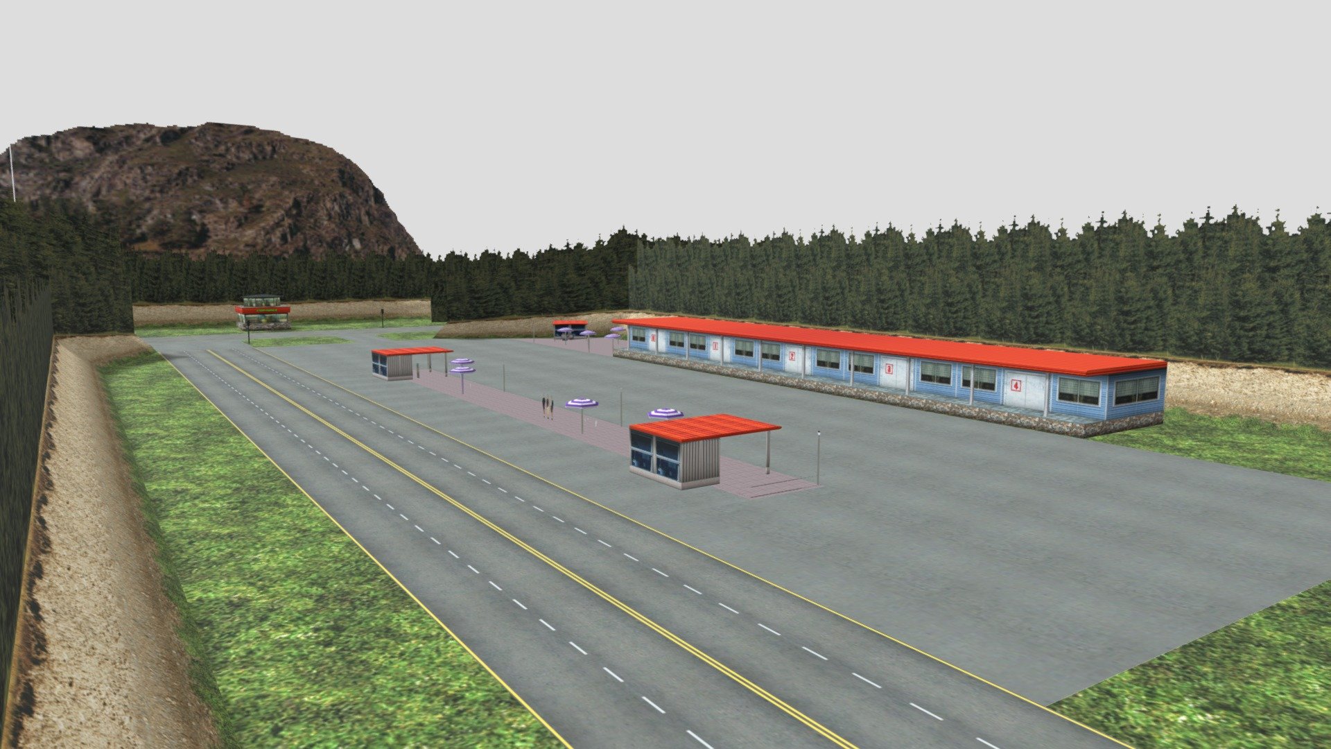 Hard Truck 2 map foothill - Download Free 3D model by animara777 ...