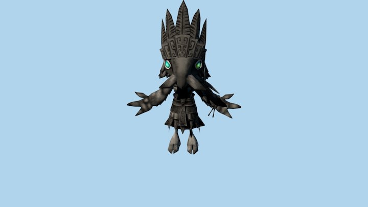 Eaglestatue 3D Model