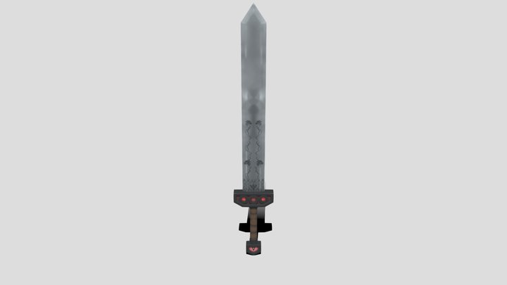 BlankLinkTextureSword 3D Model