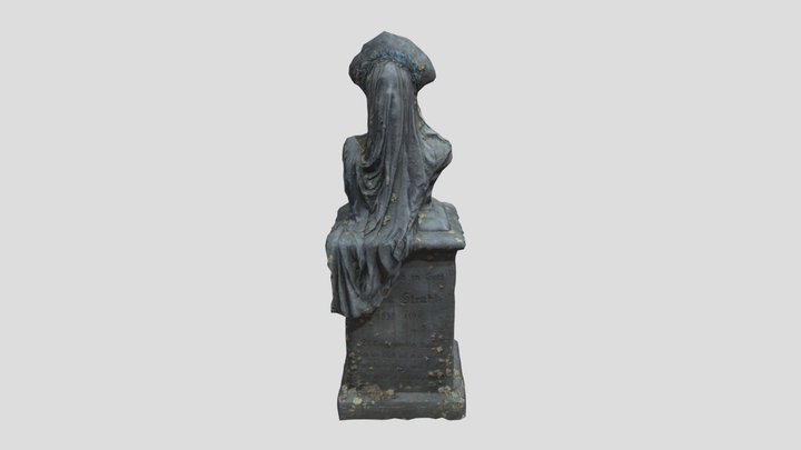 Prop gravestone 3D Model