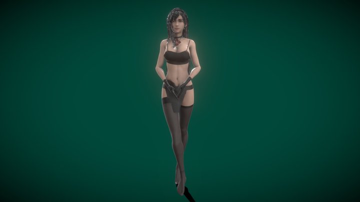 Tifa Remake 3D Model