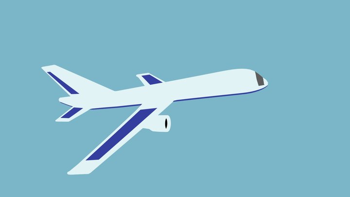 Plane 3D Model
