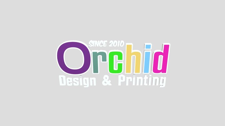 LOGO ORCHID 3D Model