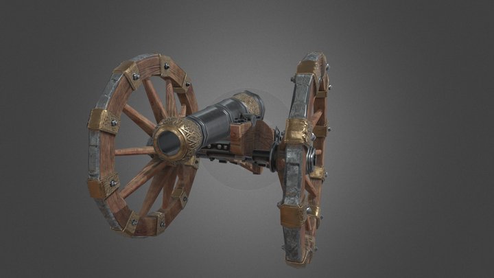 Gun 3D Model