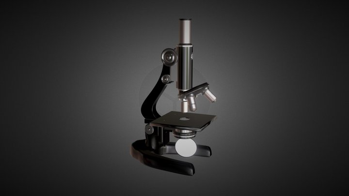 Wetzlar Microscope 3D Model