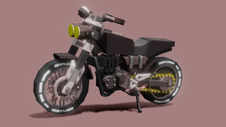 GPX Gentleman 200 (Modified) - Minecraft 3D Model