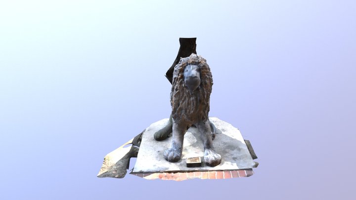 Leal Lion Color 3D Model