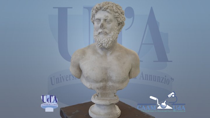 Settimio Severo busto 3D Model