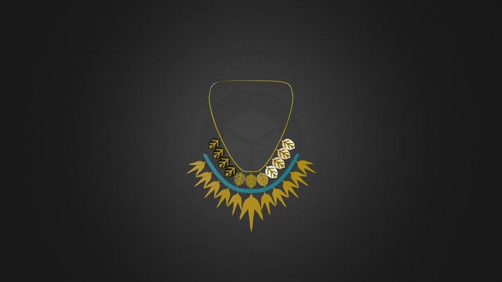 Corn necklace 3D Model