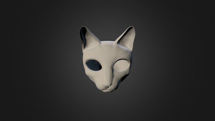 head cat 3D Model