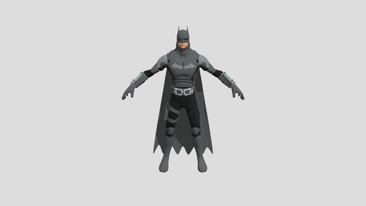 Batman Robert Pattinson for user 3D Model