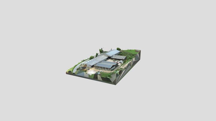 Fabre 100kWc 3D Model