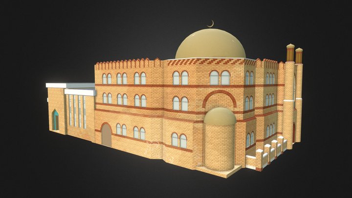 Liverpool Al-Rahma Mosque 3D Model