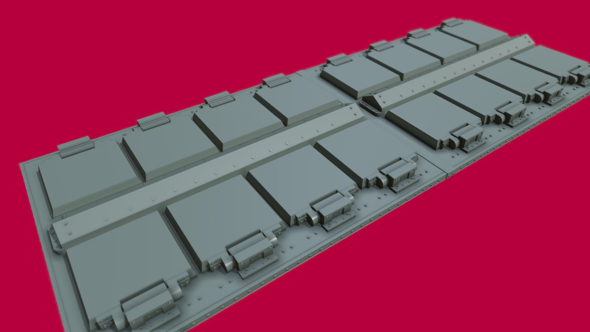 Silver VLS for 3D Printing (1:72 scale)