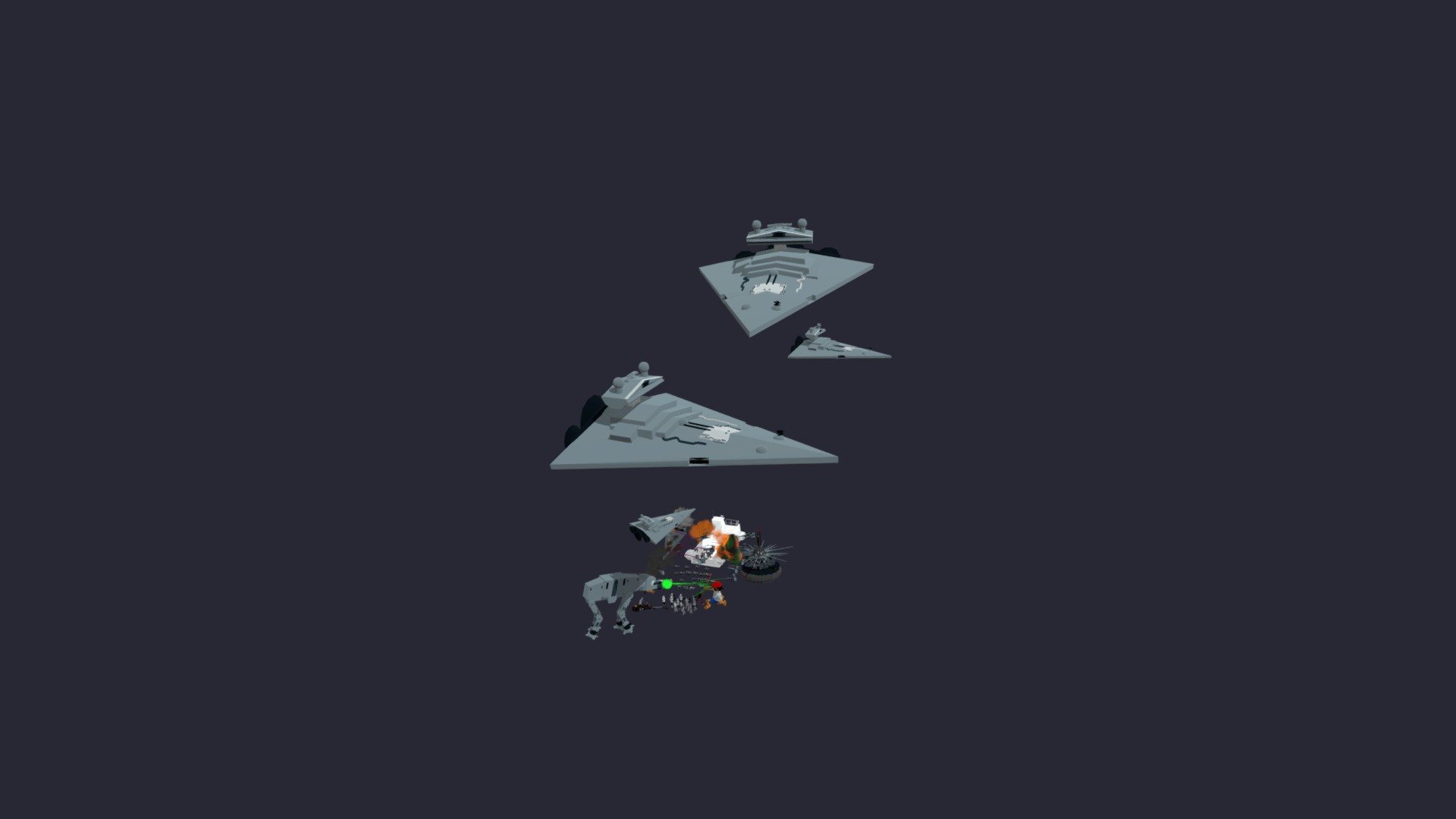 A battle of space