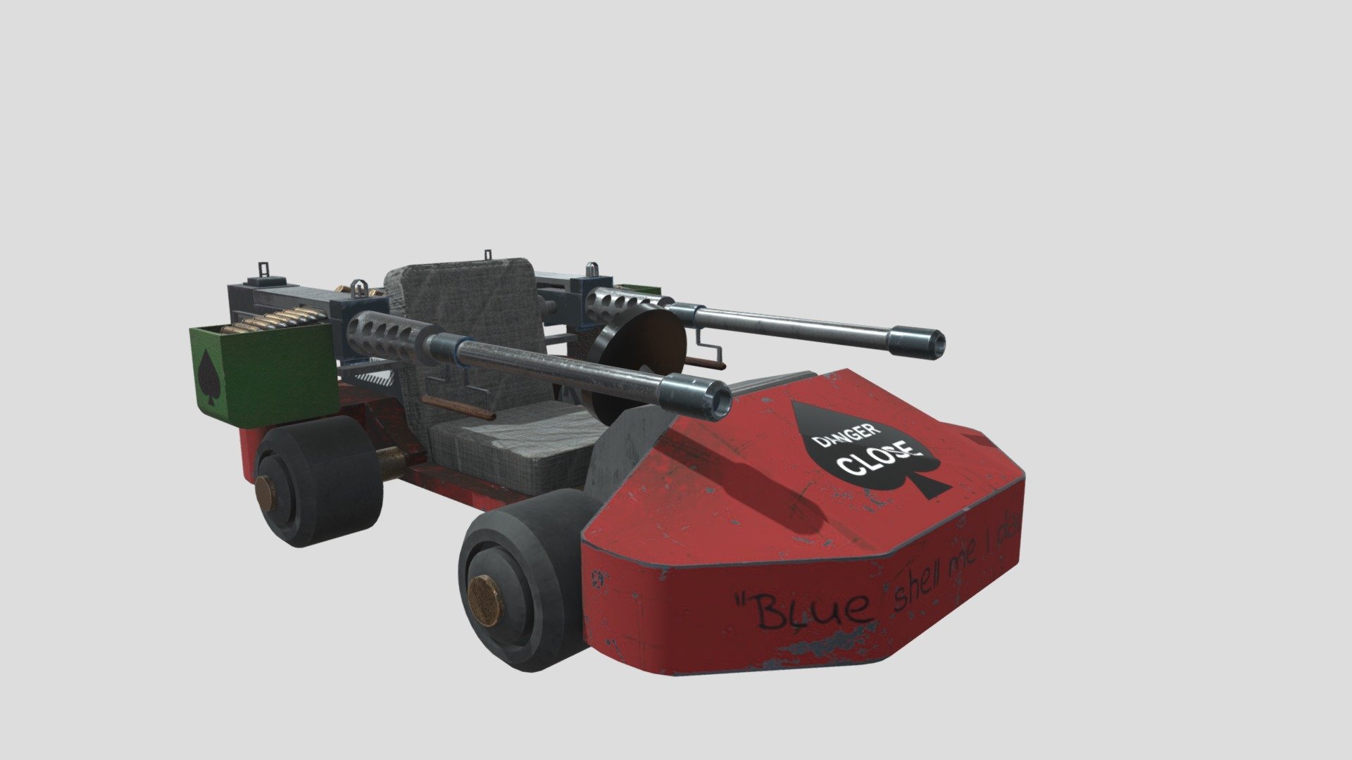 Doomsday Go Kart - 3D model by CannonMonkey [bf4f0ff] - Sketchfab