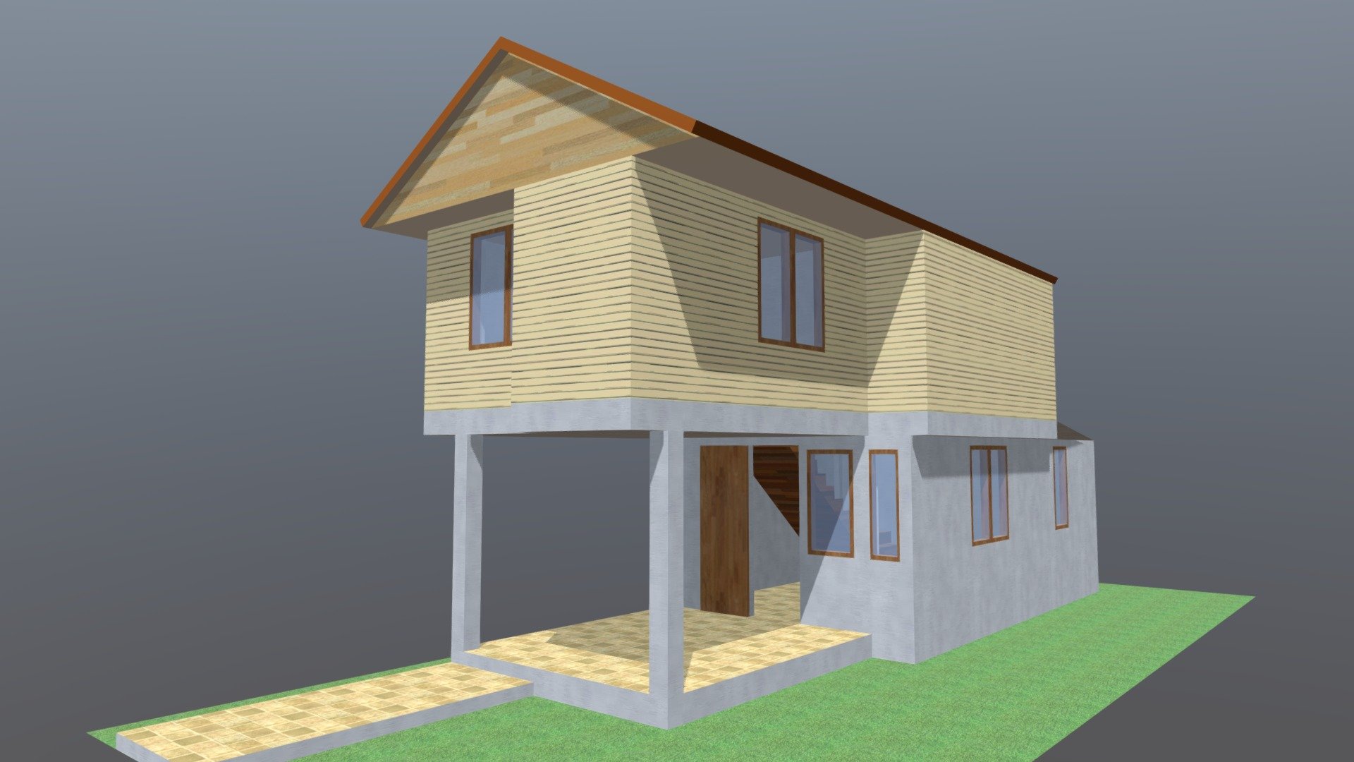 โครงการบ้านเอื้ออาทรแบบบ้านเดี่ยว
