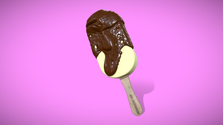 Ice Cream 3D Model