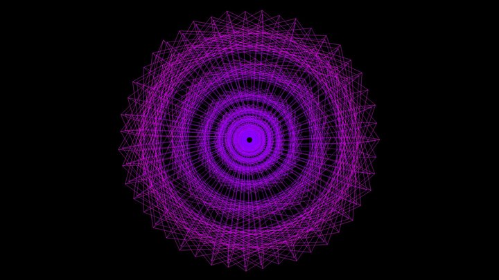 PAPP Bonnet Flux | Resonance Wireframe (1/8) – Free 3D Model STL