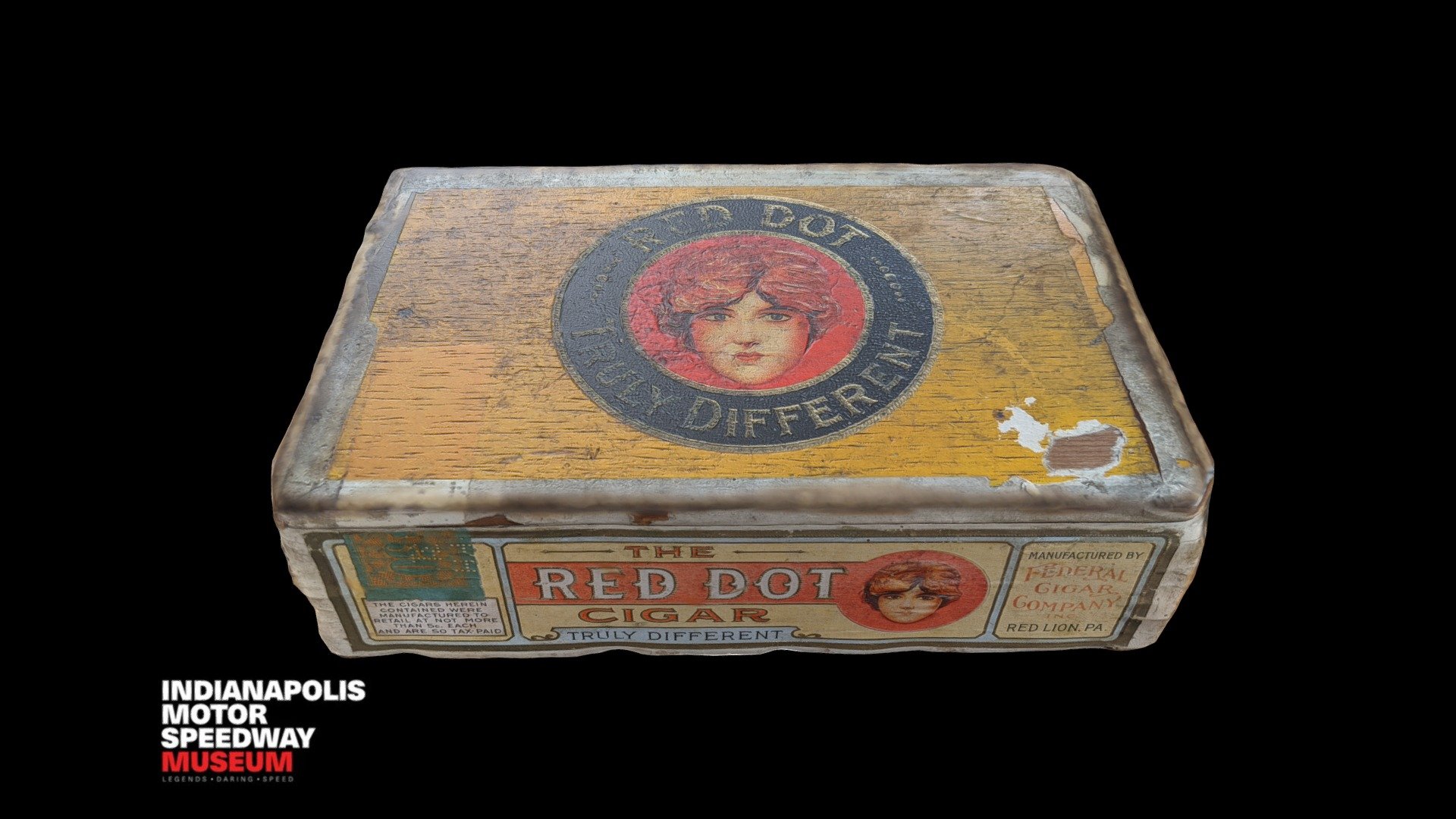 Red Dot Cigar Box - Download Free 3D model by IU Indianapolis ...