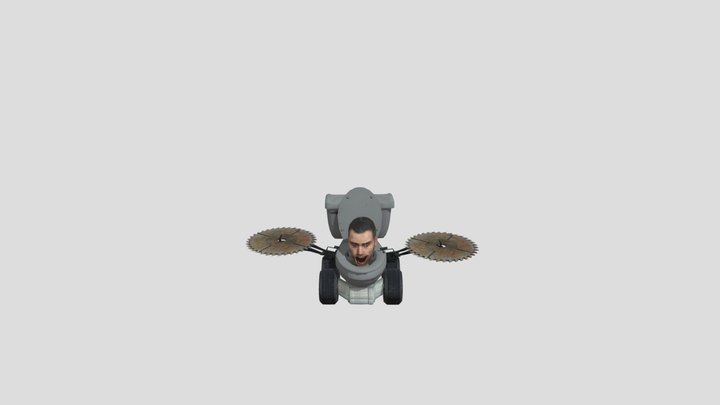 Skibidi skibidi skibidi skibid 3D Model