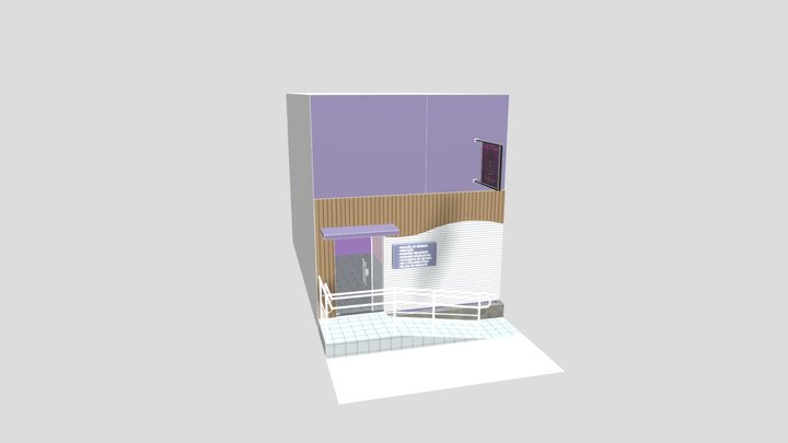 FACHADA FBSestética 3D Model
